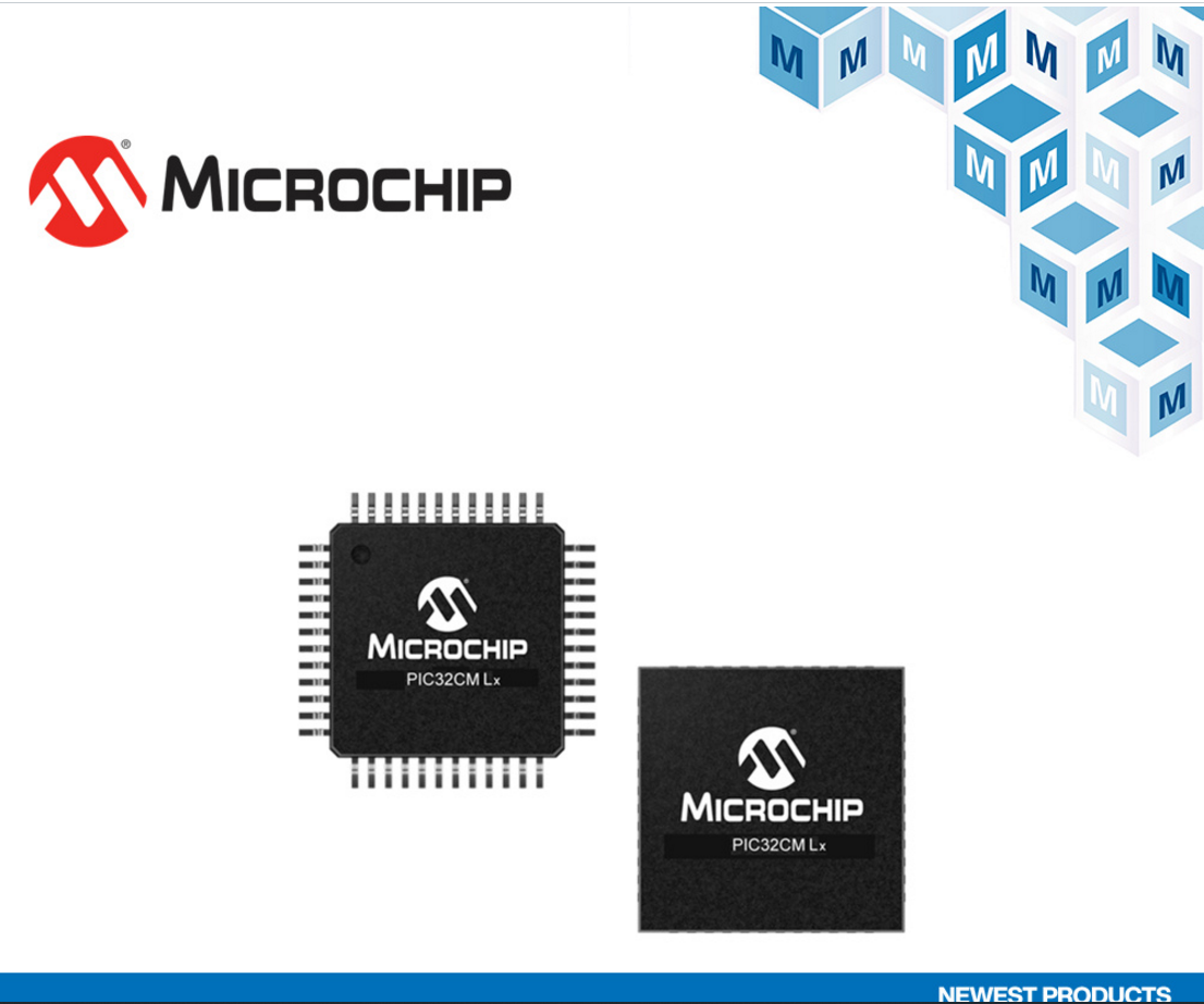 貿(mào)澤備貨Microchip PIC32CM Lx MCU  同時(shí)支持安全子系統(tǒng)和Arm TrustZone技術(shù)