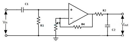 有源带通滤波器的常见类型及应用电路