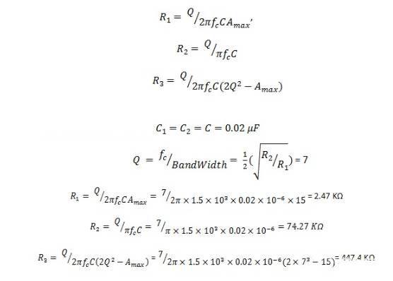 有源帶通濾波器的常見(jiàn)類型及應(yīng)用電路
