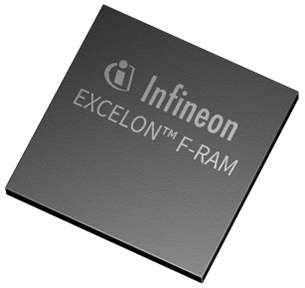 英飞凌宣布新8 Mbit和16 Mbit EXCELON™ F-RAM非易失性存储器已开始批量供货