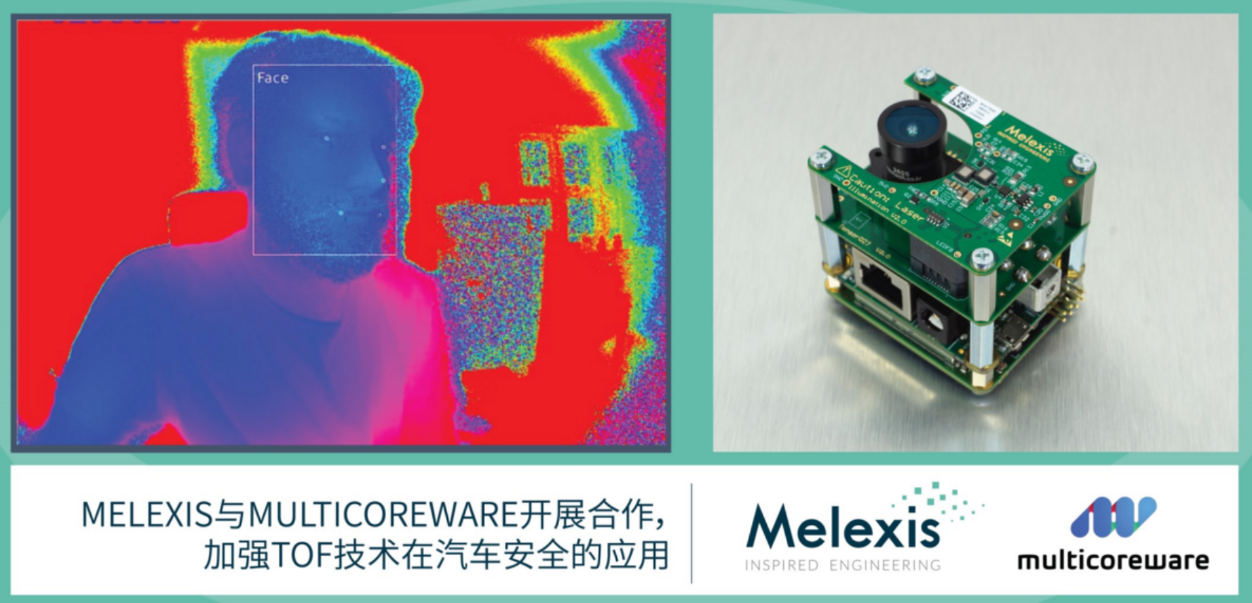 Melexis与MulticoreWare开展合作，加强ToF技术在汽车安全的应用