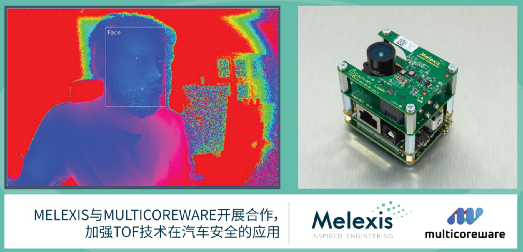 Melexis與MulticoreWare開展合作，加強ToF技術在汽車安全的應用