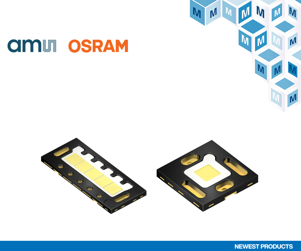 貿澤電子開售適用于汽車外部照明的 ams OSRAM OSLON Black Flat X LED器件