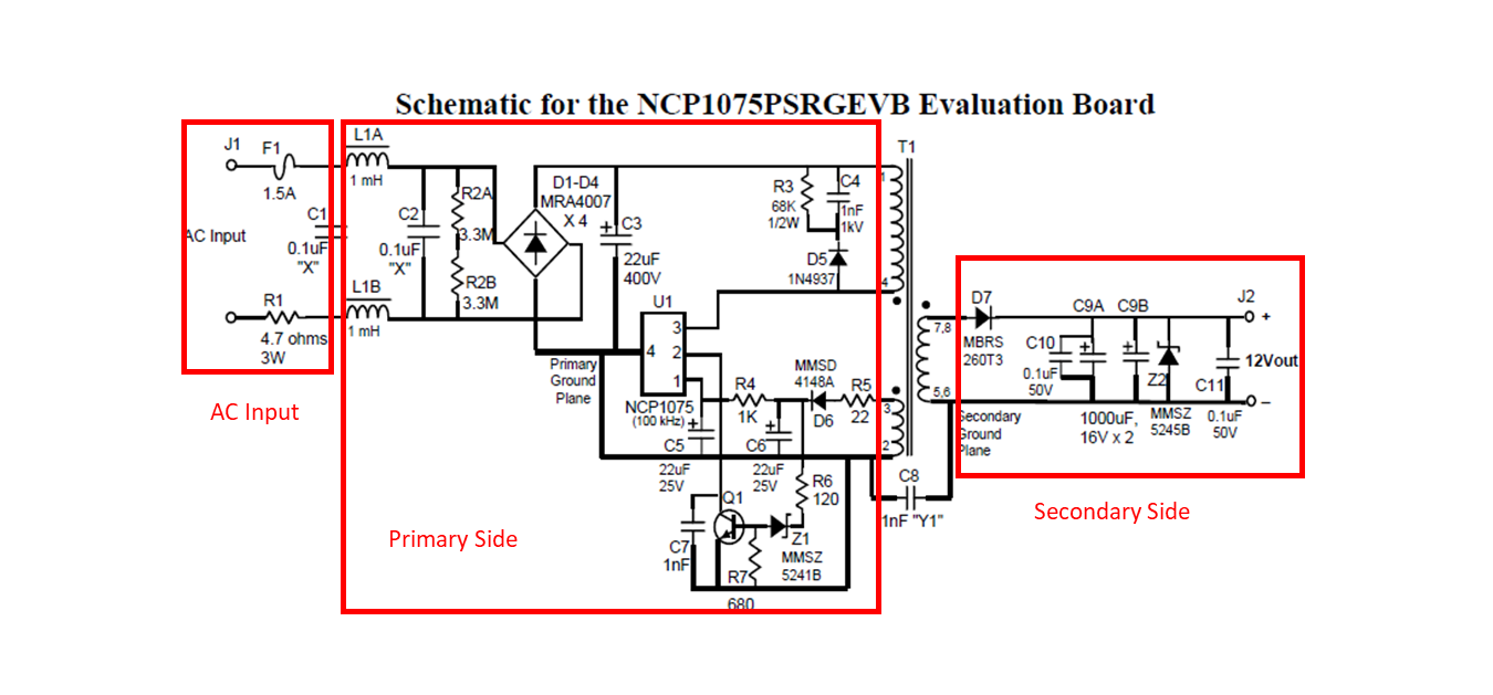 基于世平安森美半導體 NCP1075 PWM+MOS Combo IC應用于10W智能電表電源方案