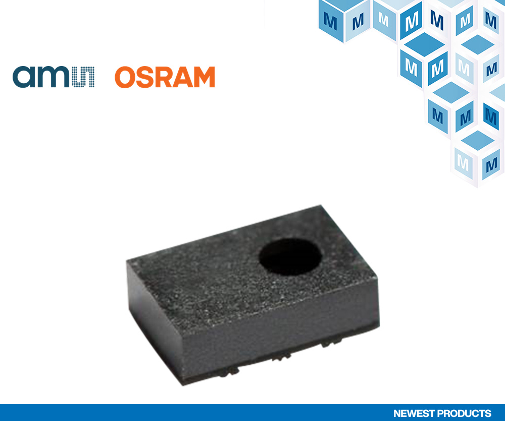 貿澤電子備貨ams OSRAM AS7343L 13通道多光譜傳感器