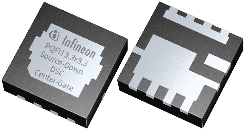 英飞凌推出PQFN封装、双面散热、25-150V OptiMOS™源极底置功率MOSFET