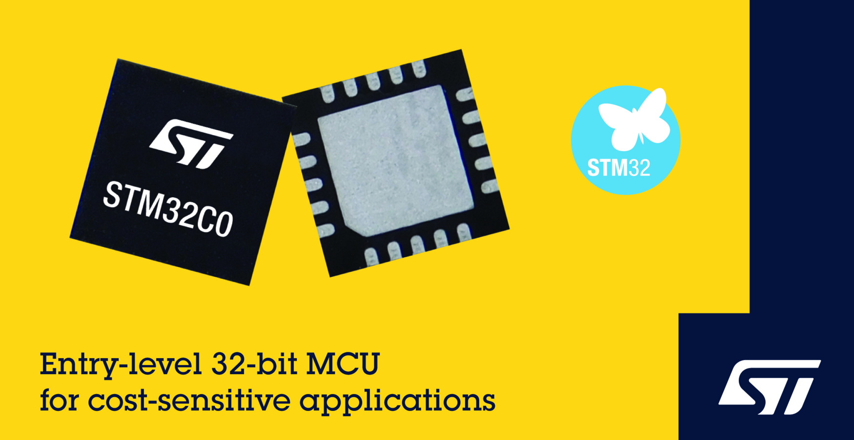 意法半導體發布STM32C0系列MCU 讓成本敏感的8位應用也能享受32 位性能