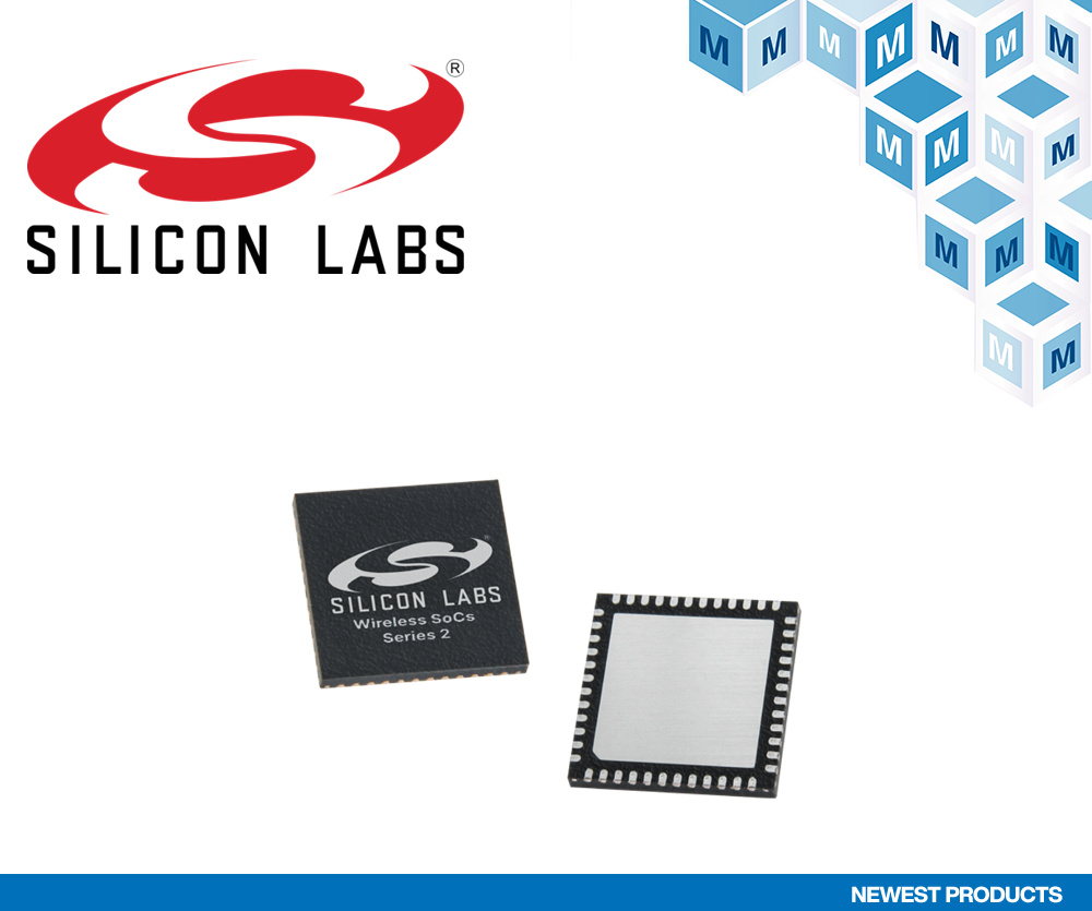 貿澤開售Silicon Labs系列2無線SoC 提供未來物聯網所需的無線連接