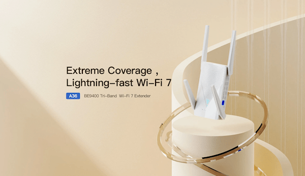 腾达发布首款Wi-Fi 7信号放大器：三频9.4Gbps 