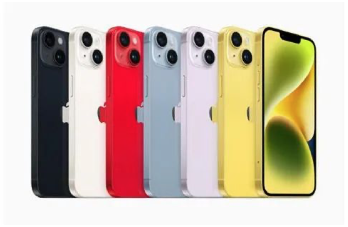 蘋果已推出黃色iPhone 14及Plus 周五開始接受預購下周二發貨