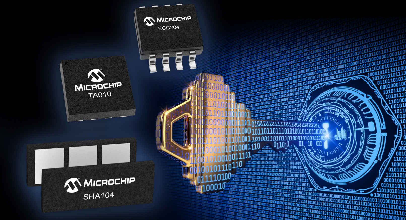 Microchip扩大安全认证IC产品系列