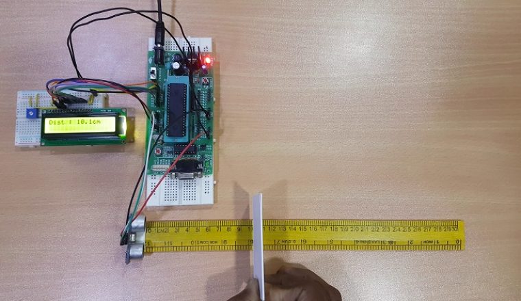 Ultrasonic Rangefinder using 8051 Image 4