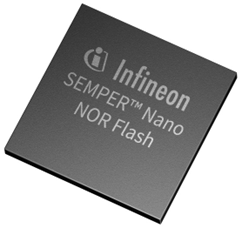 英飛凌推出 256 Mbit SEMPER? Nano NOR Flash 閃存產品