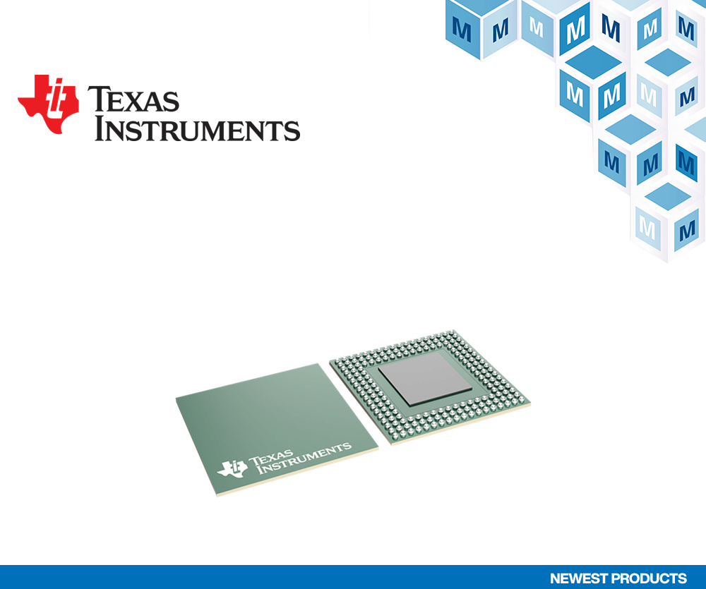 貿(mào)澤電子開(kāi)售Texas Instruments AWR1843AOP汽車?yán)走_(dá)傳感器