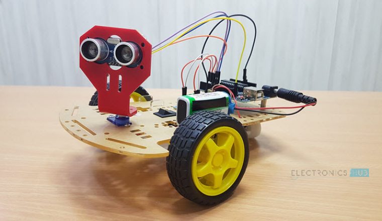 Obstacle Avoiding Robot using Arduino Image 1
