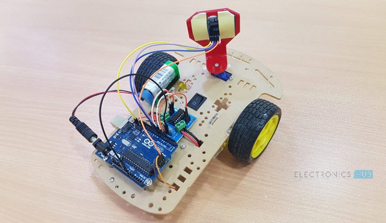 Obstacle Avoiding Robot using Arduino Image 3