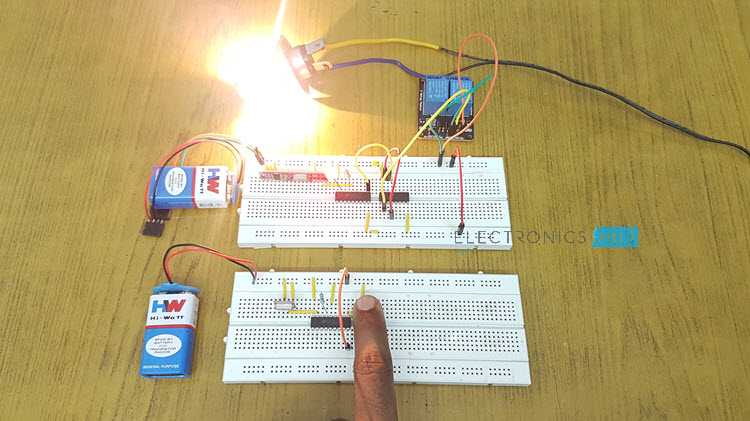 RF Remote Control Circuit for Home Appliances Image 2