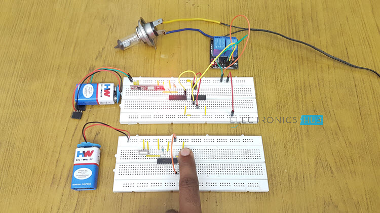 RF Remote Control Circuit for Home Appliances Image 1