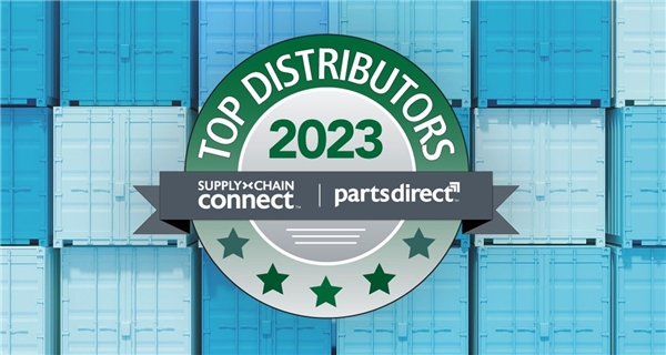 Sourceability®荣获2023年Supply Chain Connect “全球电子分销商50强” 称号！