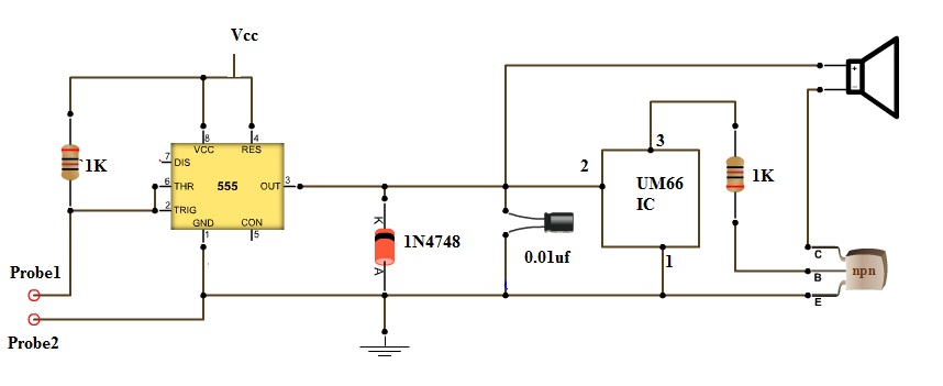 continuity tester circuit