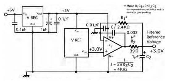 带降噪端子的电压基准 IC