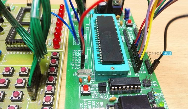 8 Channel Quiz Buzzer Circuit using Microcontroller Image 2