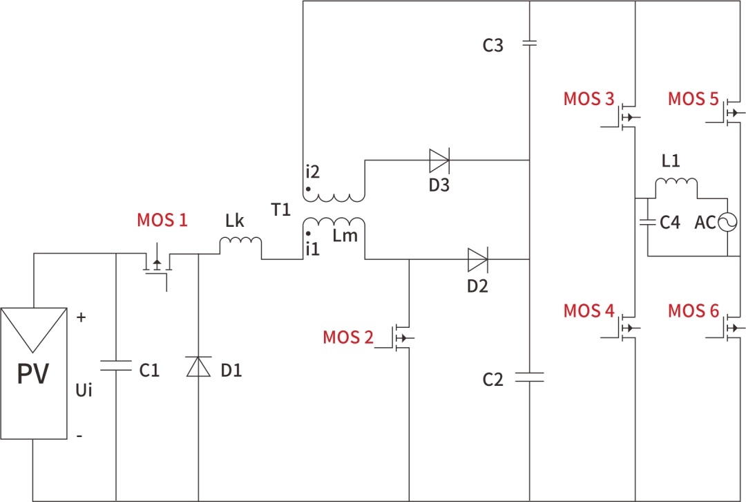 超结MOS/低压MOS在微型逆变器上的应用