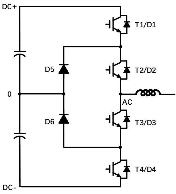 I-NPC三电平电路的双脉冲及短路测试方法