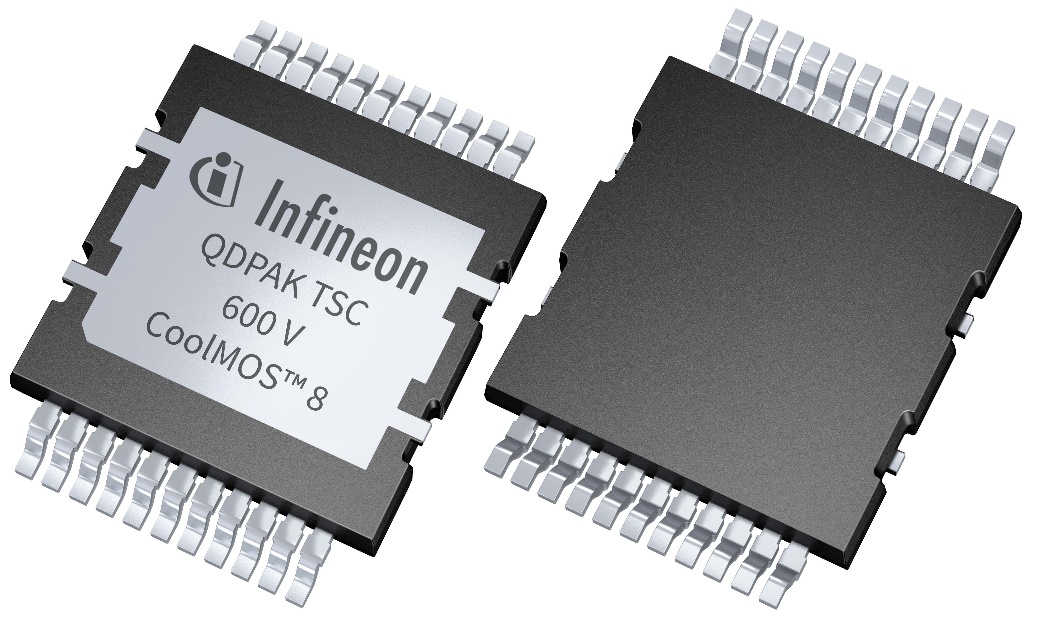 英飛凌推出全新600 V CoolMOS? 8 SJ MOSFET系列，適用于高成本效益的先進電源應用