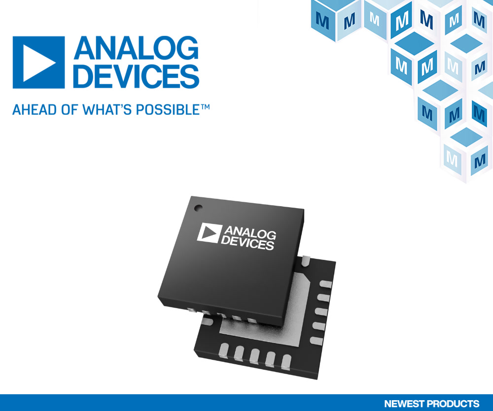 pg电子最新网站入口贸泽电子开售适用于压力传感器应用的Analog Device