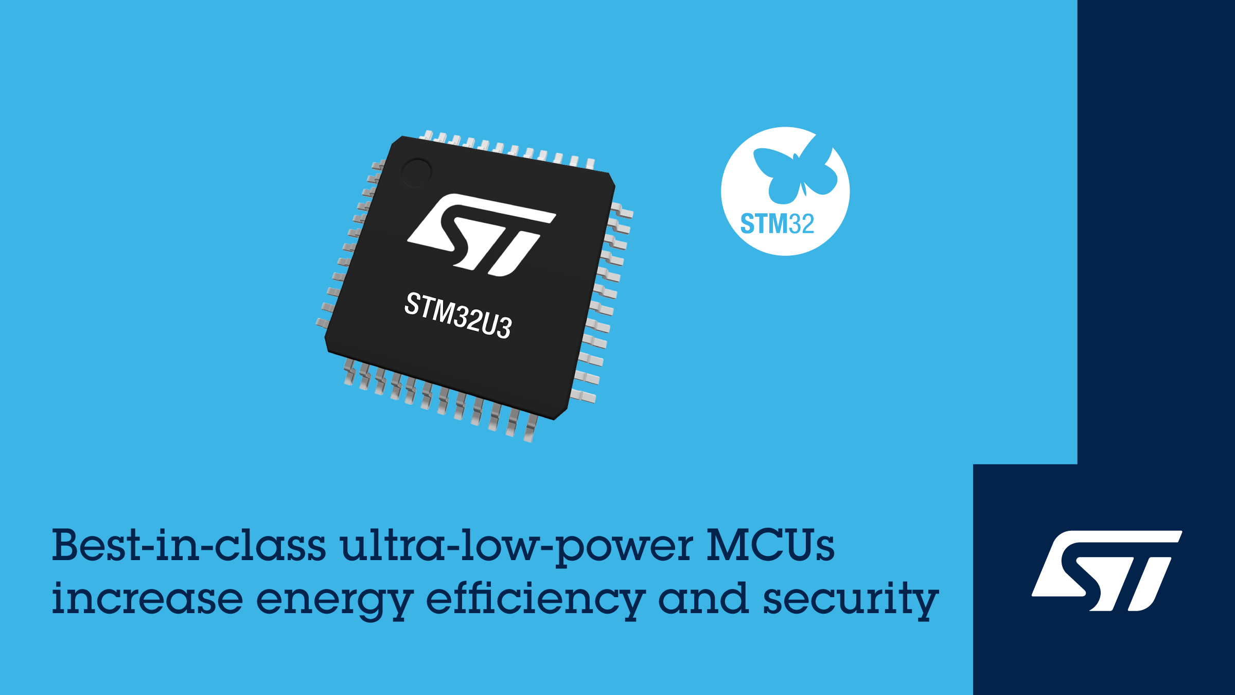 意法半導體推出STM32U3微控制器，面向遠程、智能和可持續(xù)應用