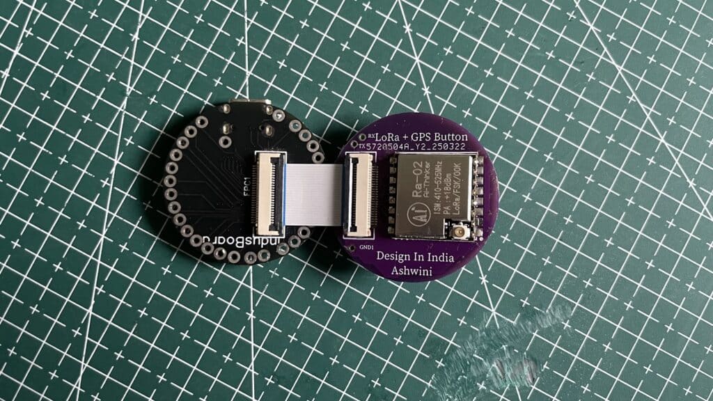 最小的 Lora + GPS 模块，尺寸 3 厘米