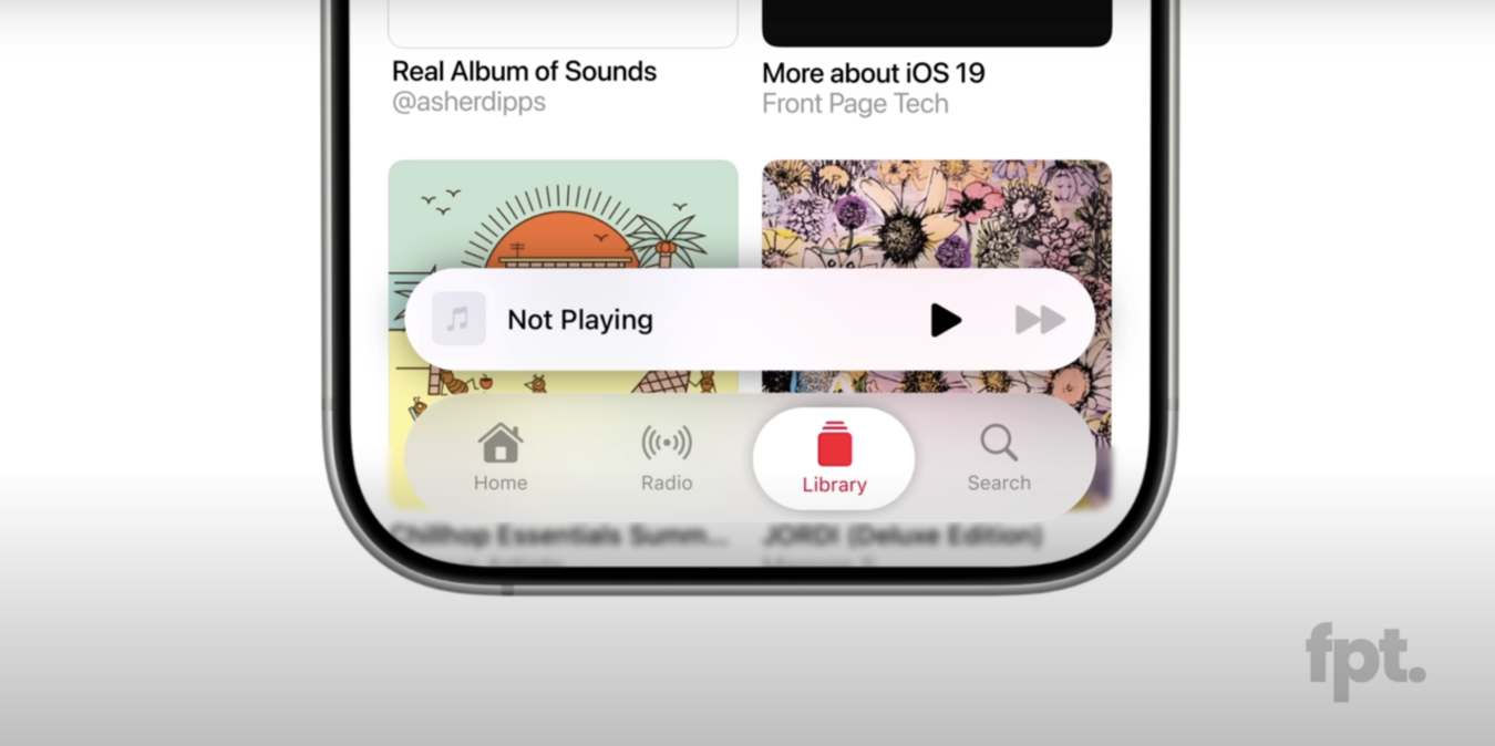iOS 19's navigation bar leaked by Youtuber Jon Prosser