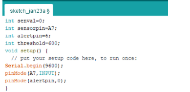 Muscle Strain Detector 的 Arduino 代码