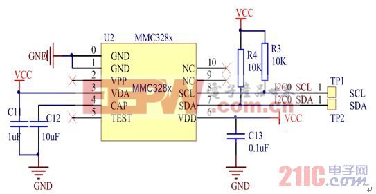 MMC3282硬件电路图