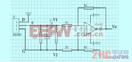 0.16～16Hz 带通滤波器及差分放大电路