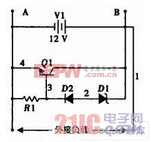 過(guò)充保護(hù)電路圖