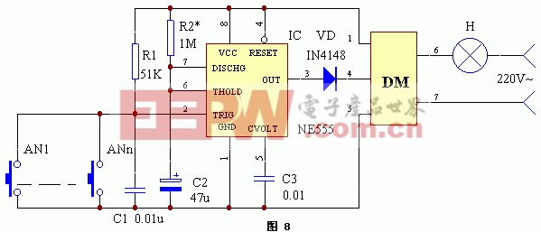 單穩(wěn)態(tài)控制電路