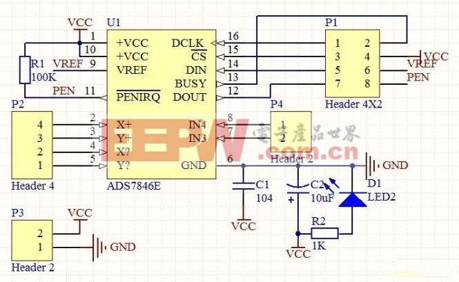 觸控屏的控制電路制作小記