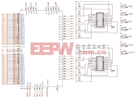 图4 C187EVK01评估模块(EVM)电路图(1)