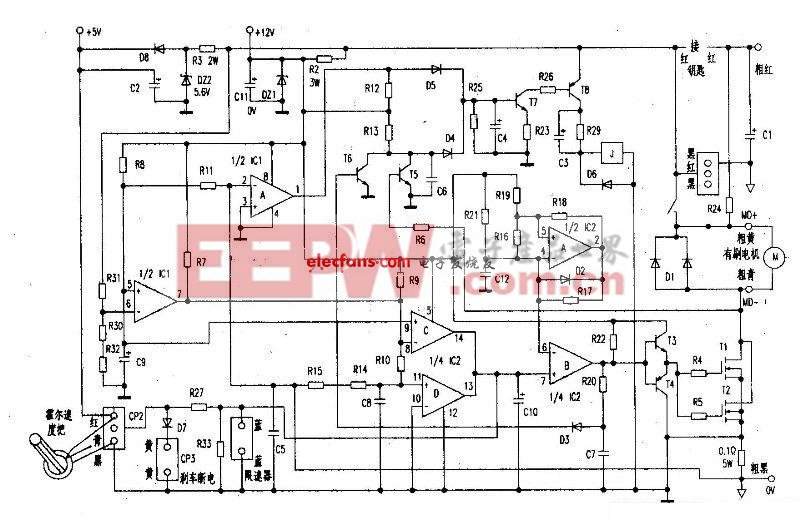 典型電動自行車電路設計介紹