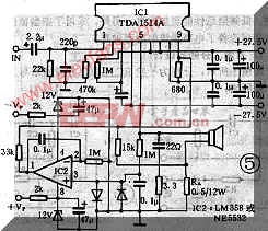 基于TDA1514的雙聲道功放電路設(shè)計(jì)