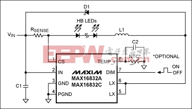 Soft-start enhances LED driver