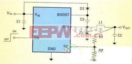 从采样电阻直接获取反馈电压的设计图
