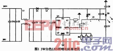 LED照明回路中恢復(fù)二極管的選擇