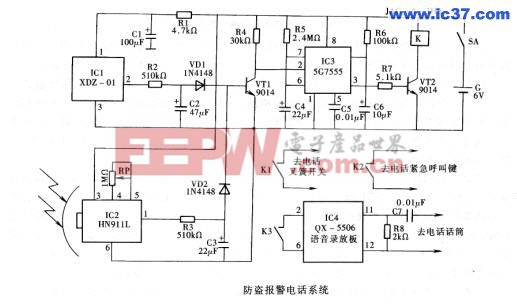 防盜報警電話系統(tǒng)