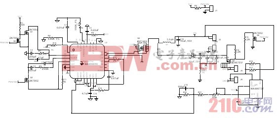 图5：降压-升压LED驱动器原理图。