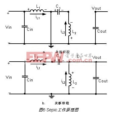 Sepic工作原理圖