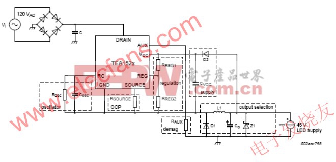 電源部分 www.elecfans.com