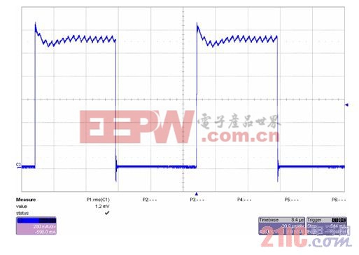 PWM技術可實現(xiàn)亞微秒的LED開關速度